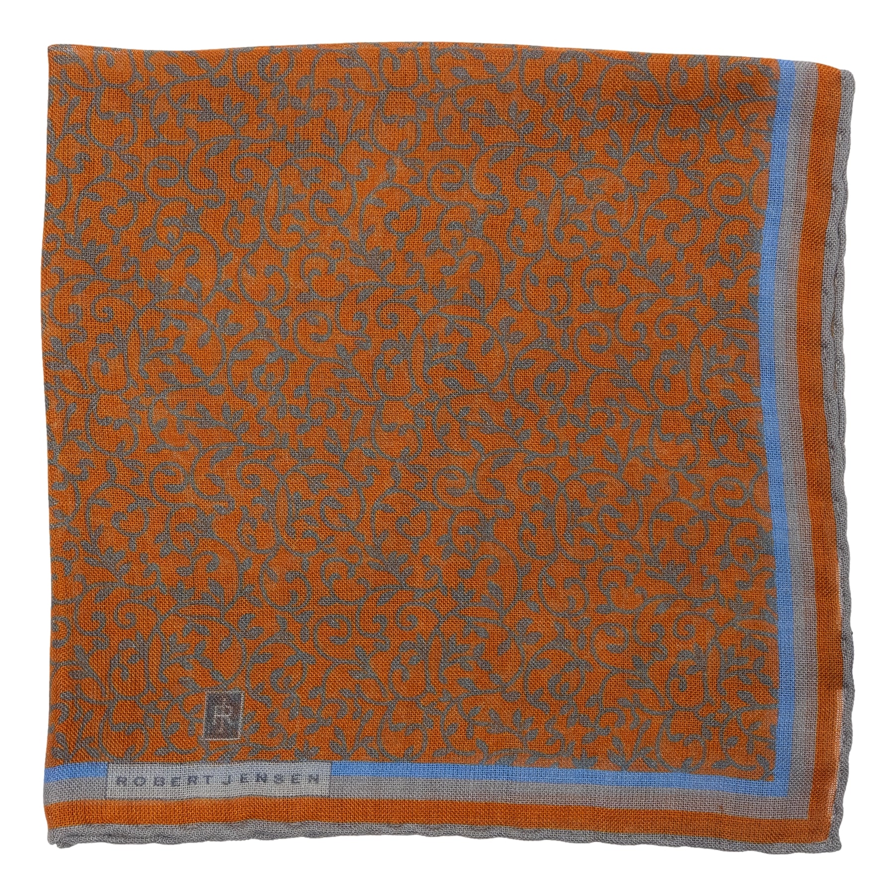 Livorno Wool and Silk Pocket Square - Image 2