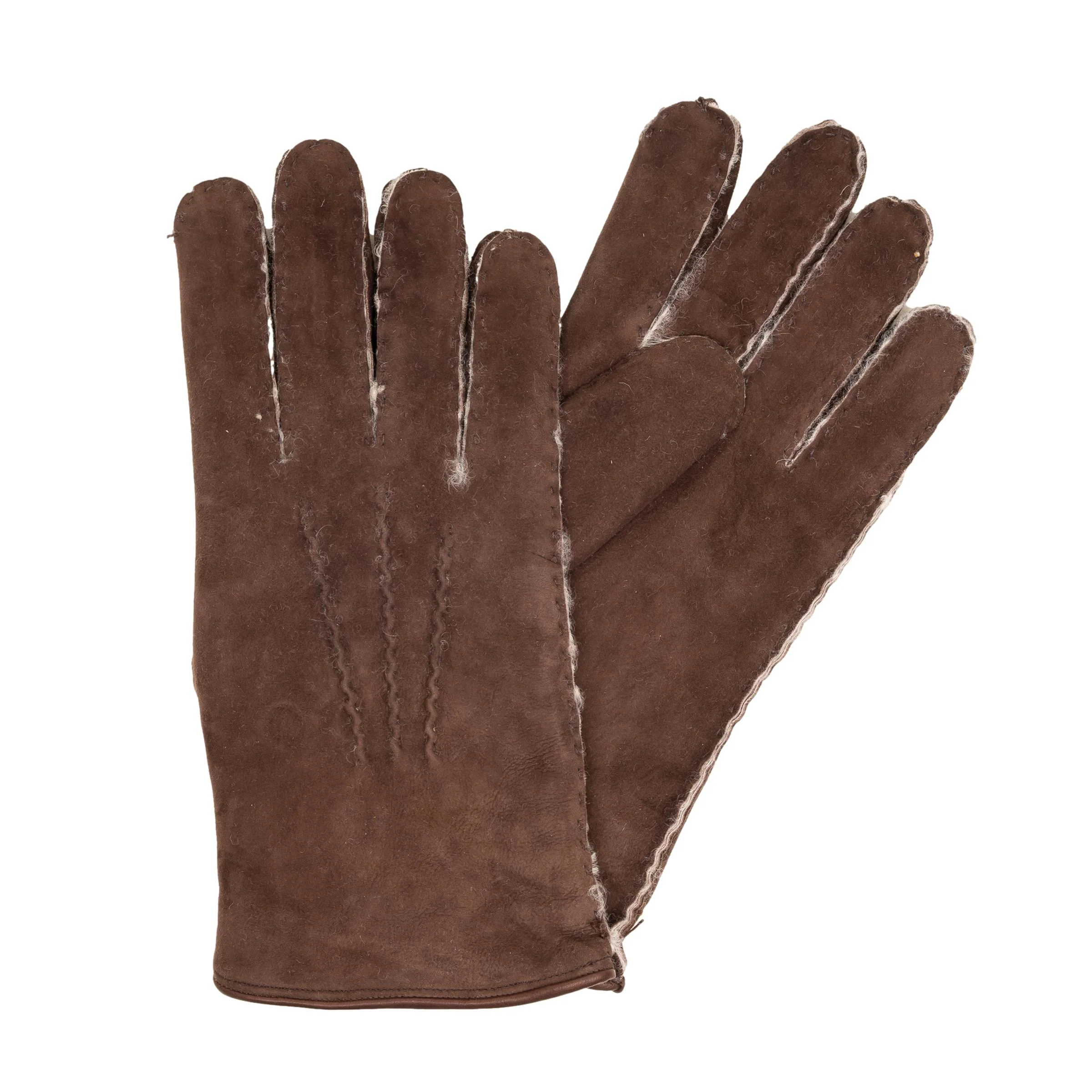 Men's Shearling Gloves with Palm Vent