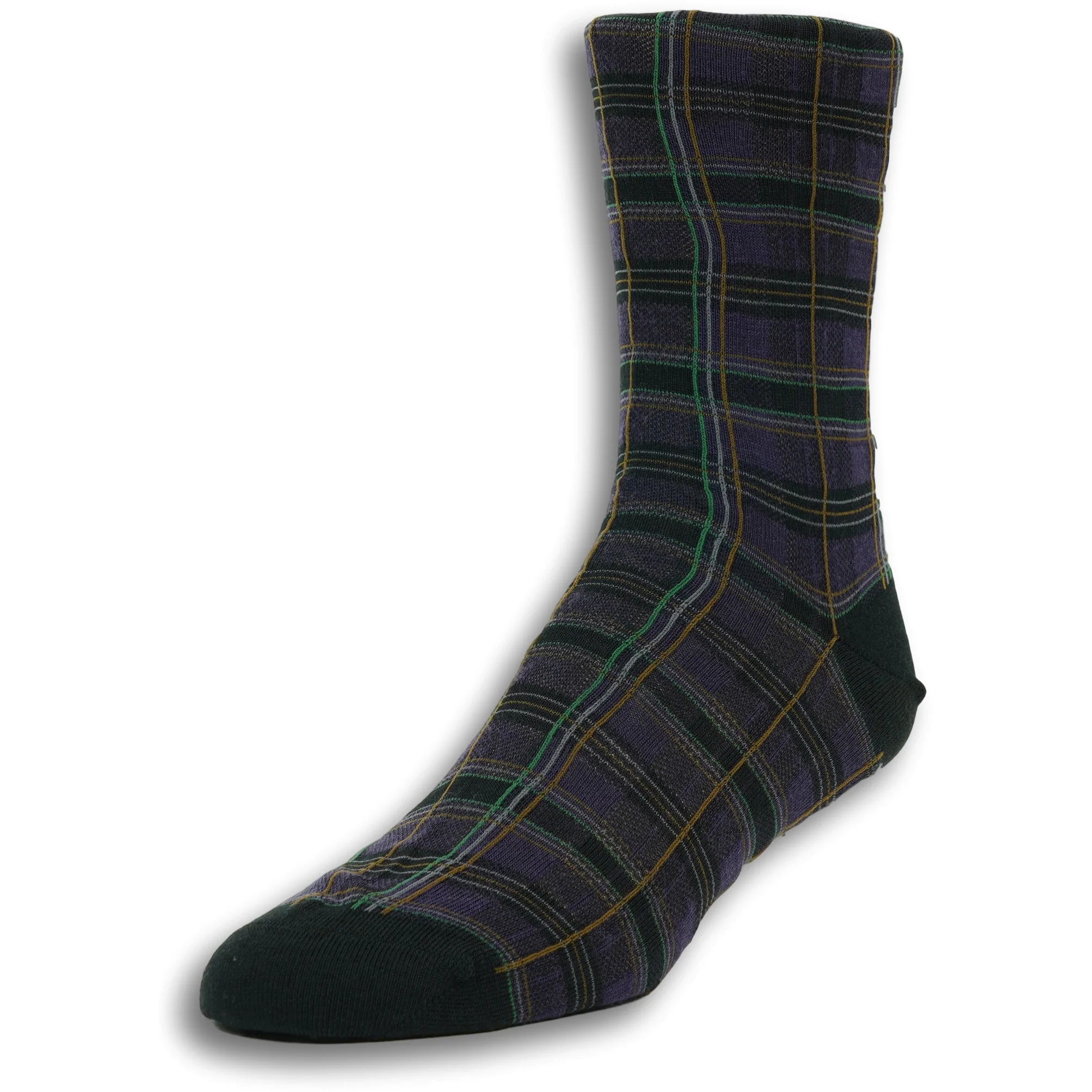 Merino Wool Check Tartan Socks