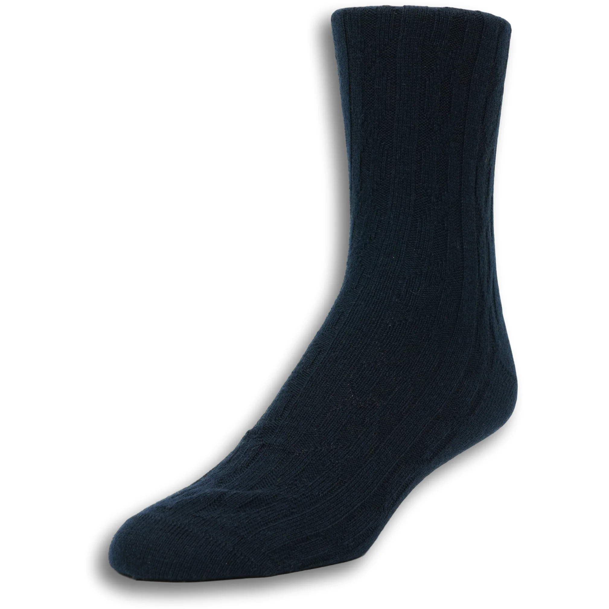 Mid-calf Cable Pure Cashmere Dress Socks - Image 8