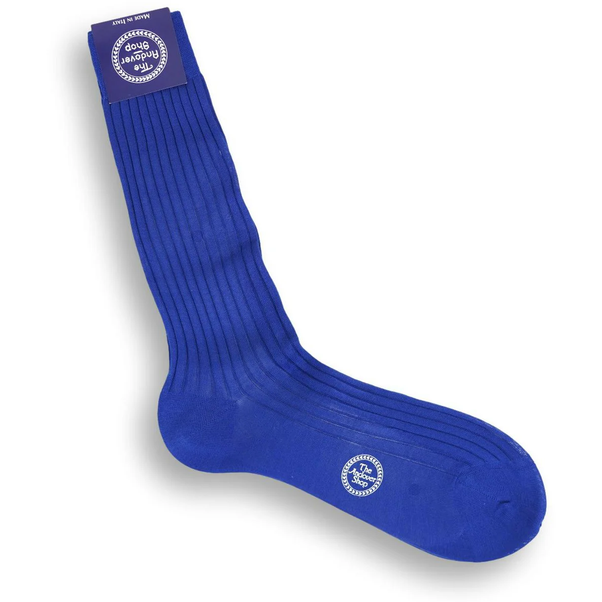 Mid-Calf Ribbed Cotton Dress Sock - Image 11