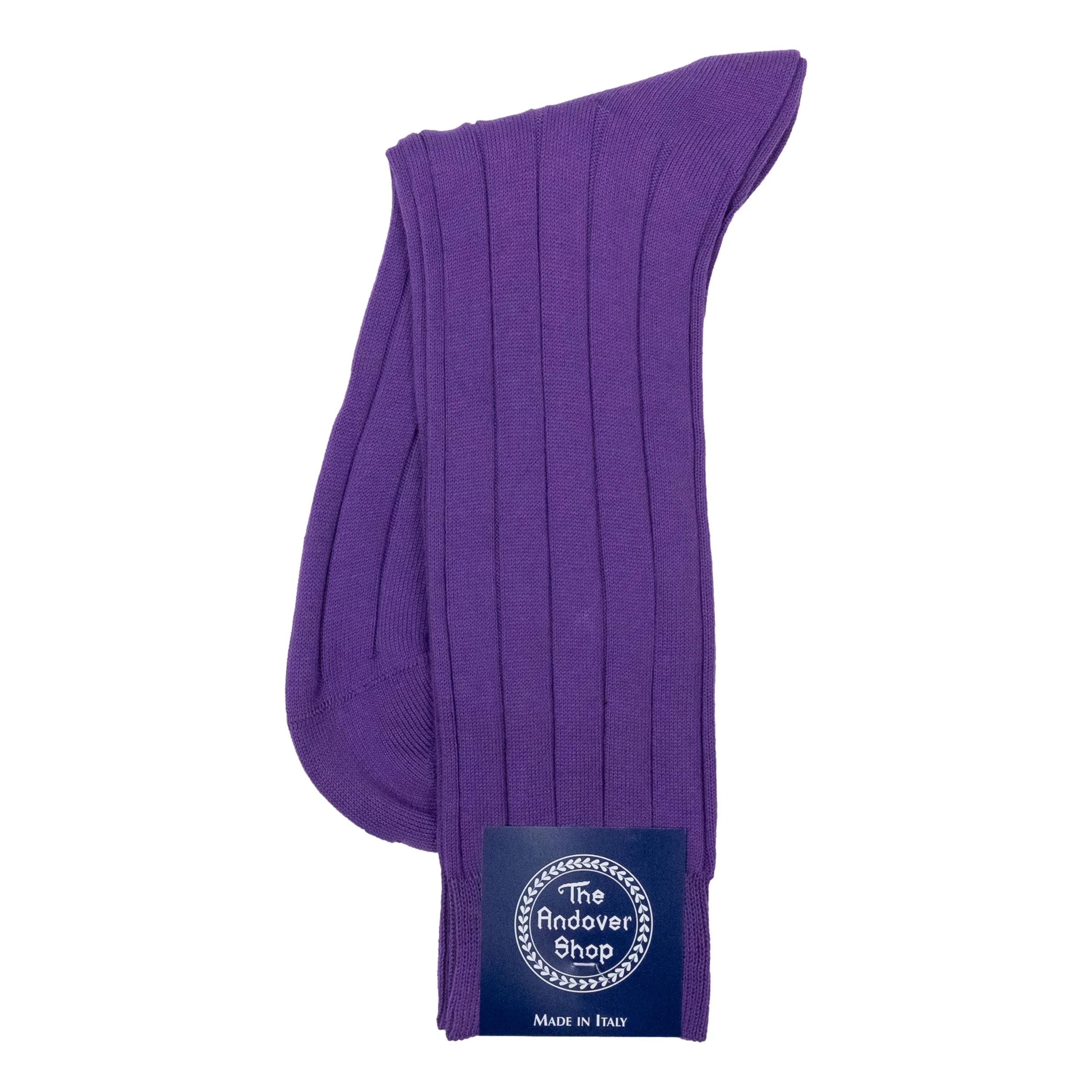 Mid-Calf Ribbed Cotton Dress Sock - Image 16