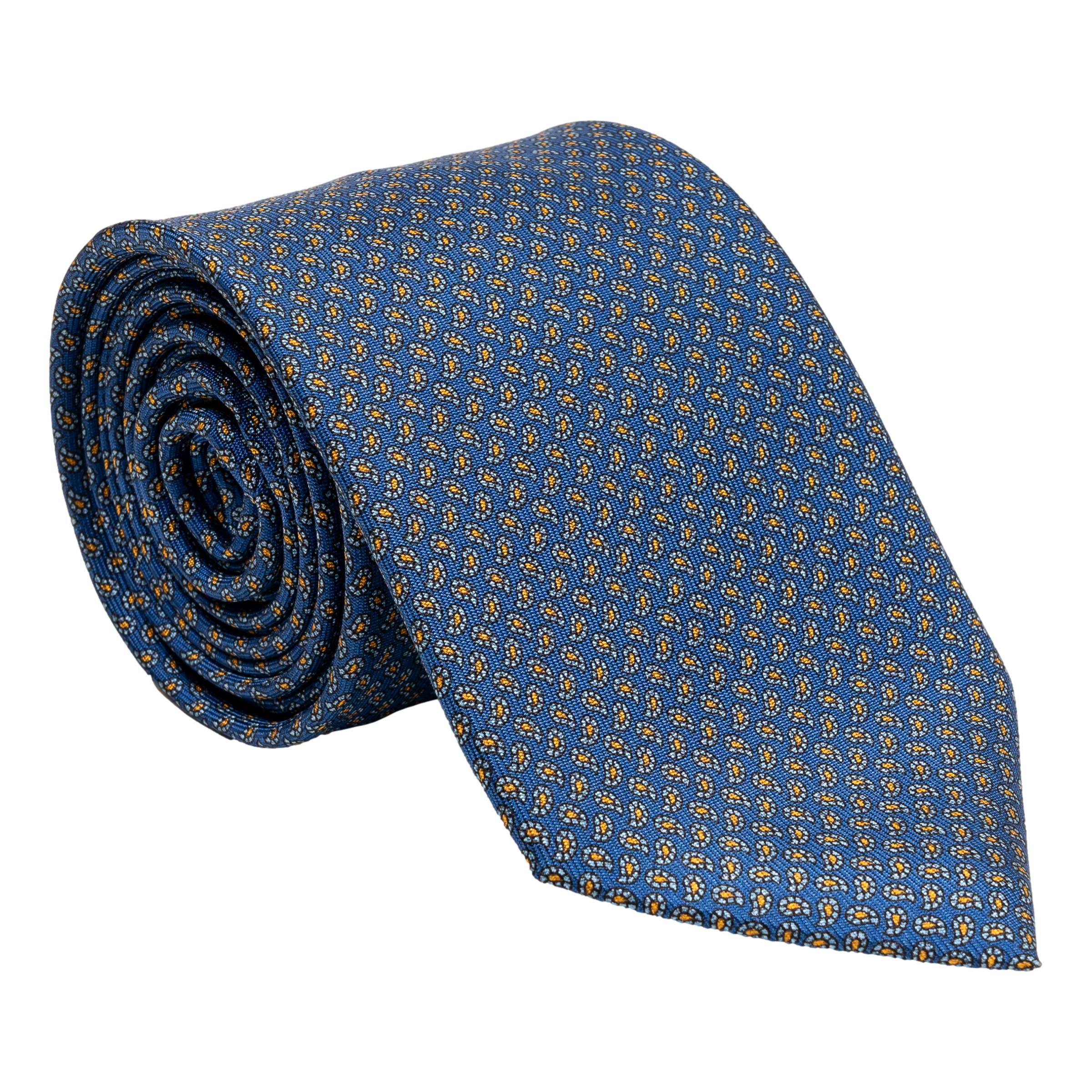 Mini Paisley Silk Tie
