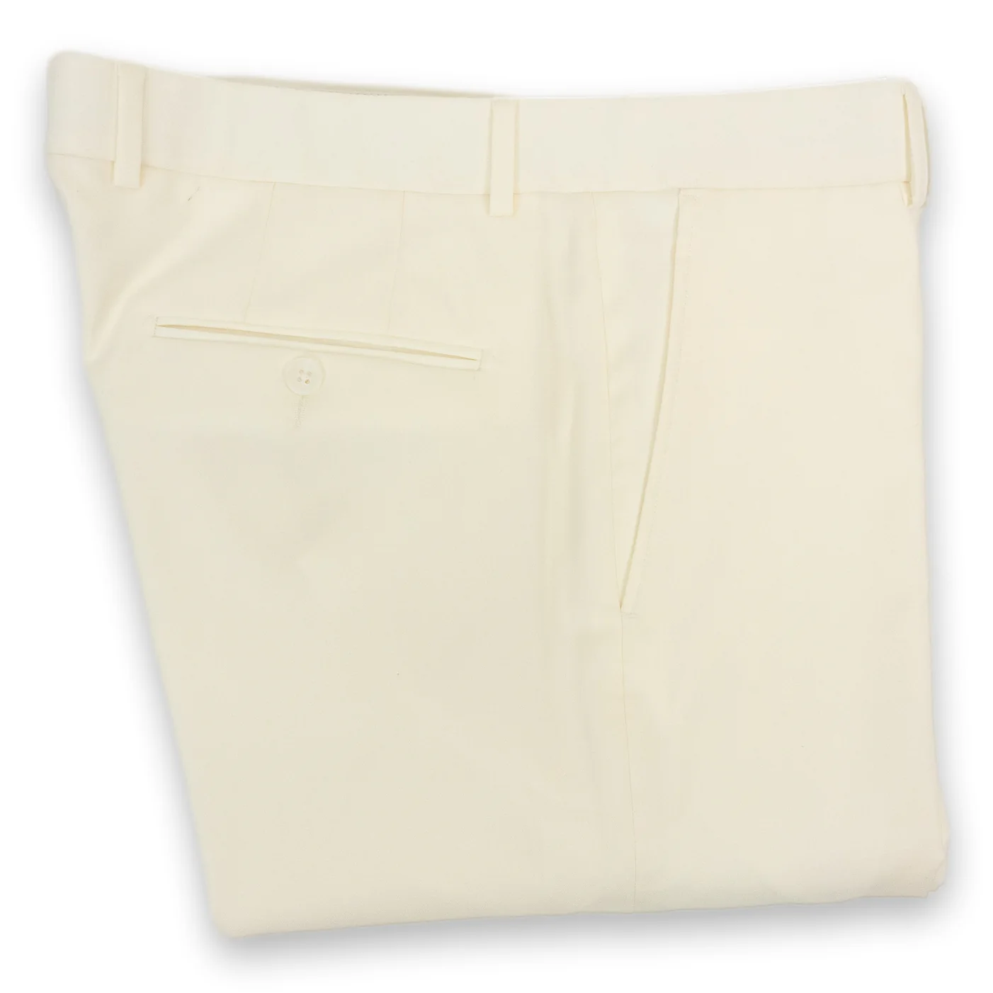 Modern Fit Plain Front Dress Trouser - Image 4