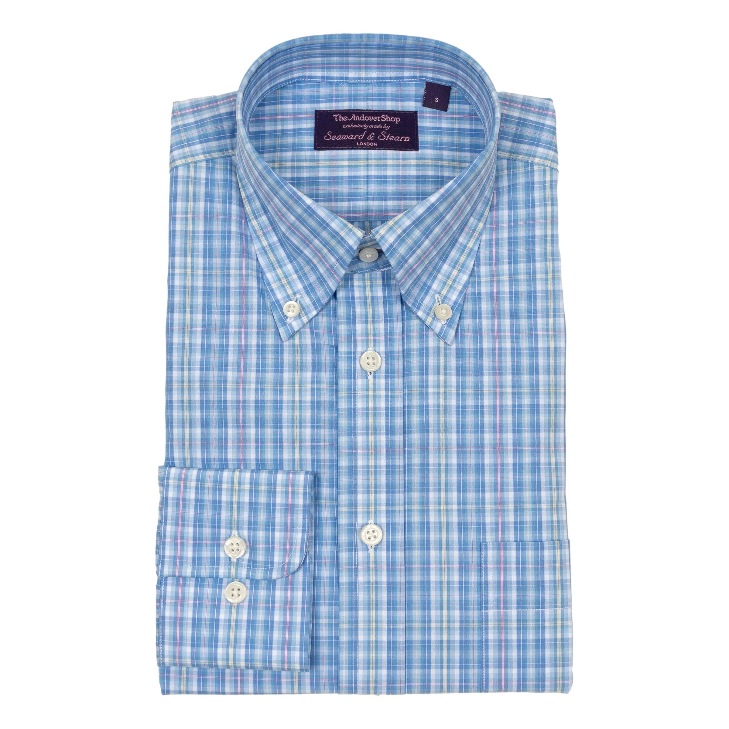Newham Plaid Button Down Sport Shirt