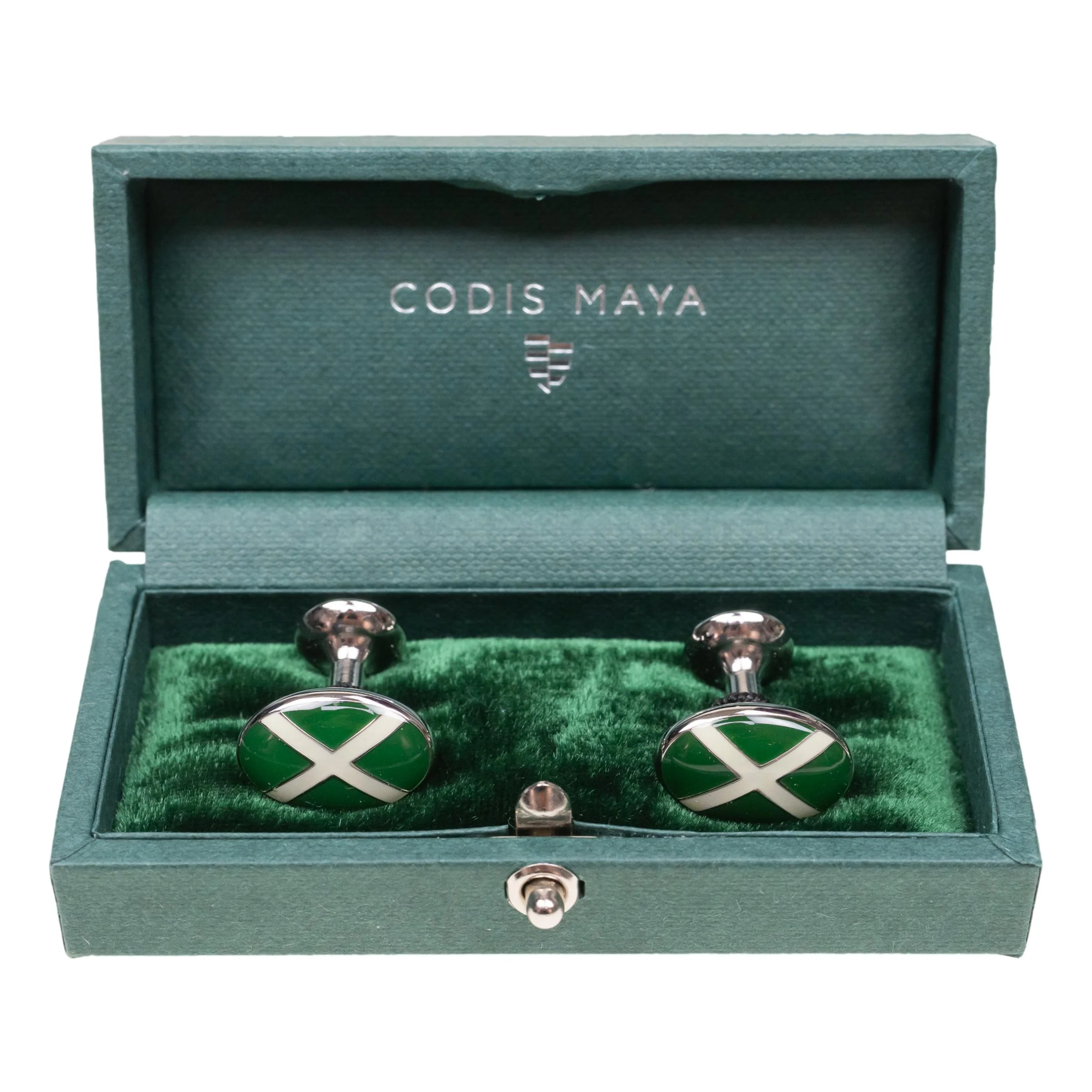 Oval Cross Cufflinks
