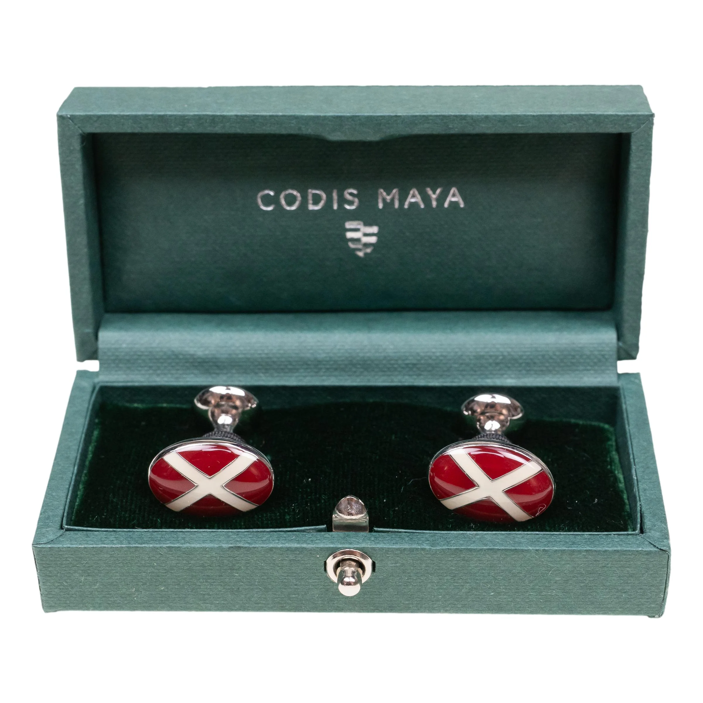 Oval Cross Cufflinks - Image 4