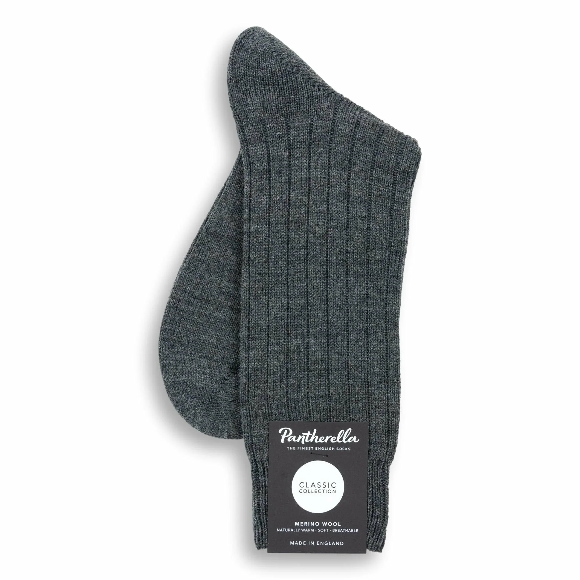 Packington 5x1 Rib Merino Wool Socks - Image 6