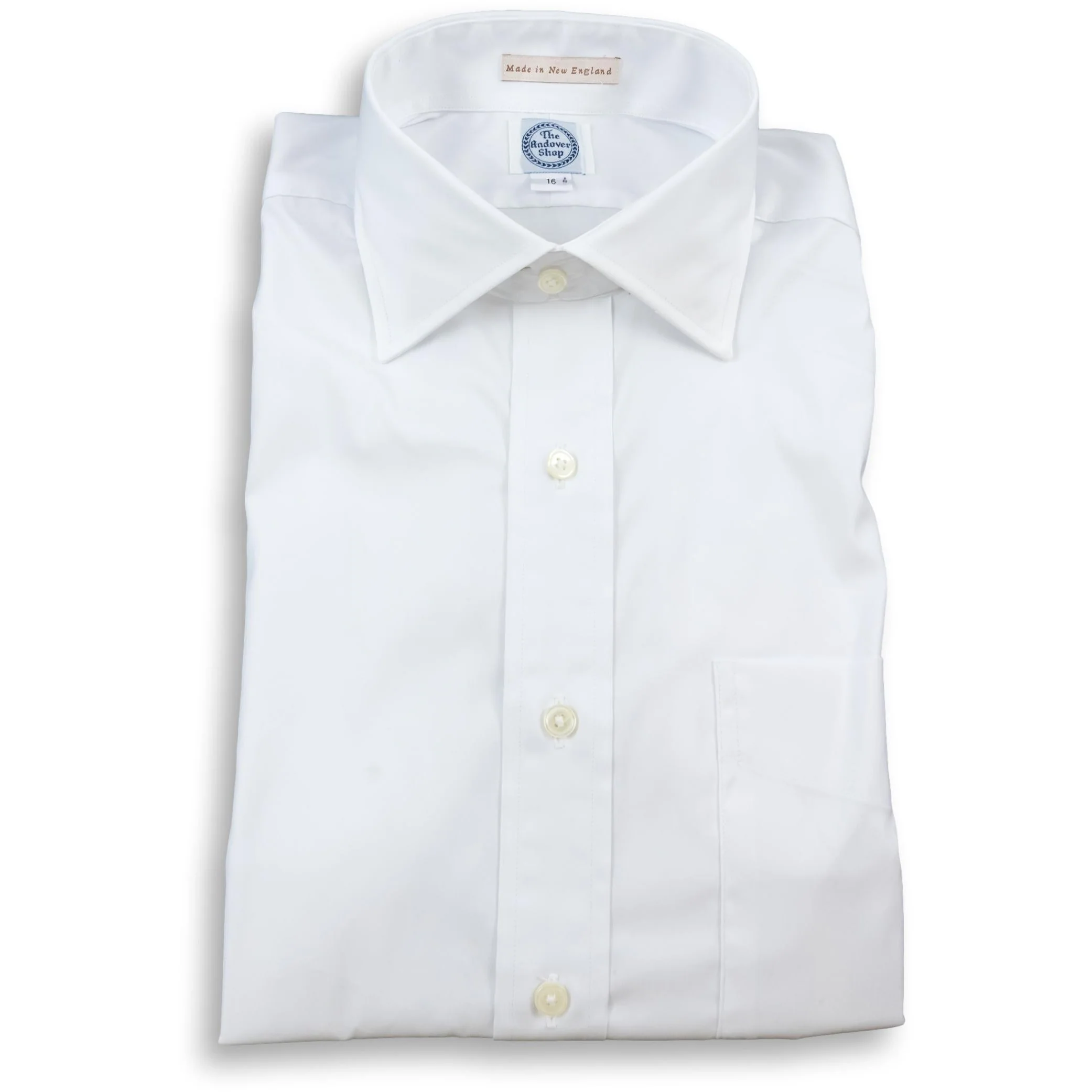 Pinpoint Oxford Spread Collar Shirt