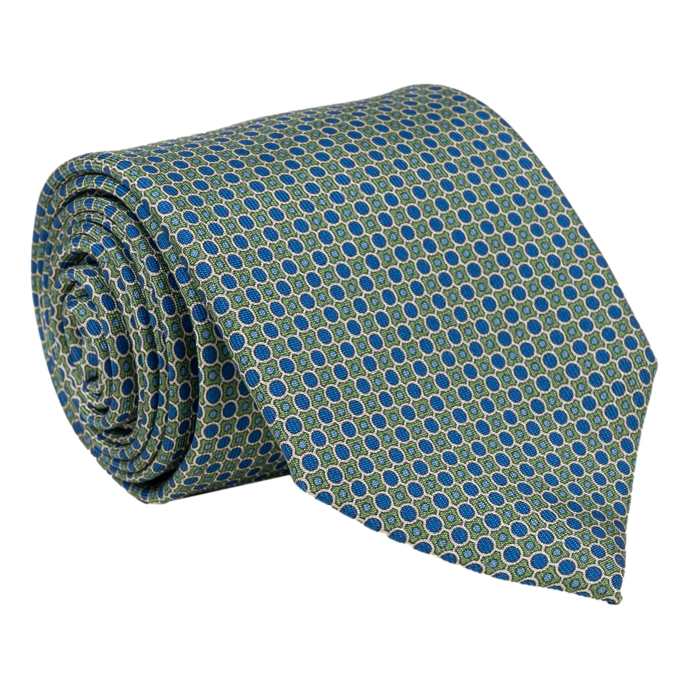 Portici Patterned Silk Tie