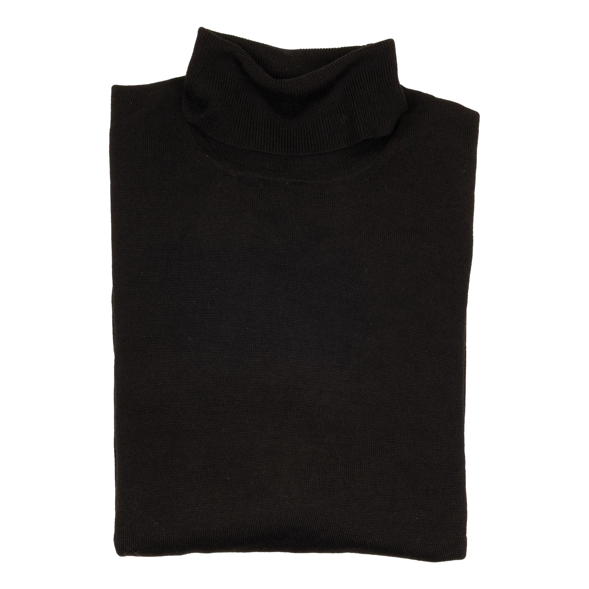 Roll Neck Merino Wool Sweater - Image 4