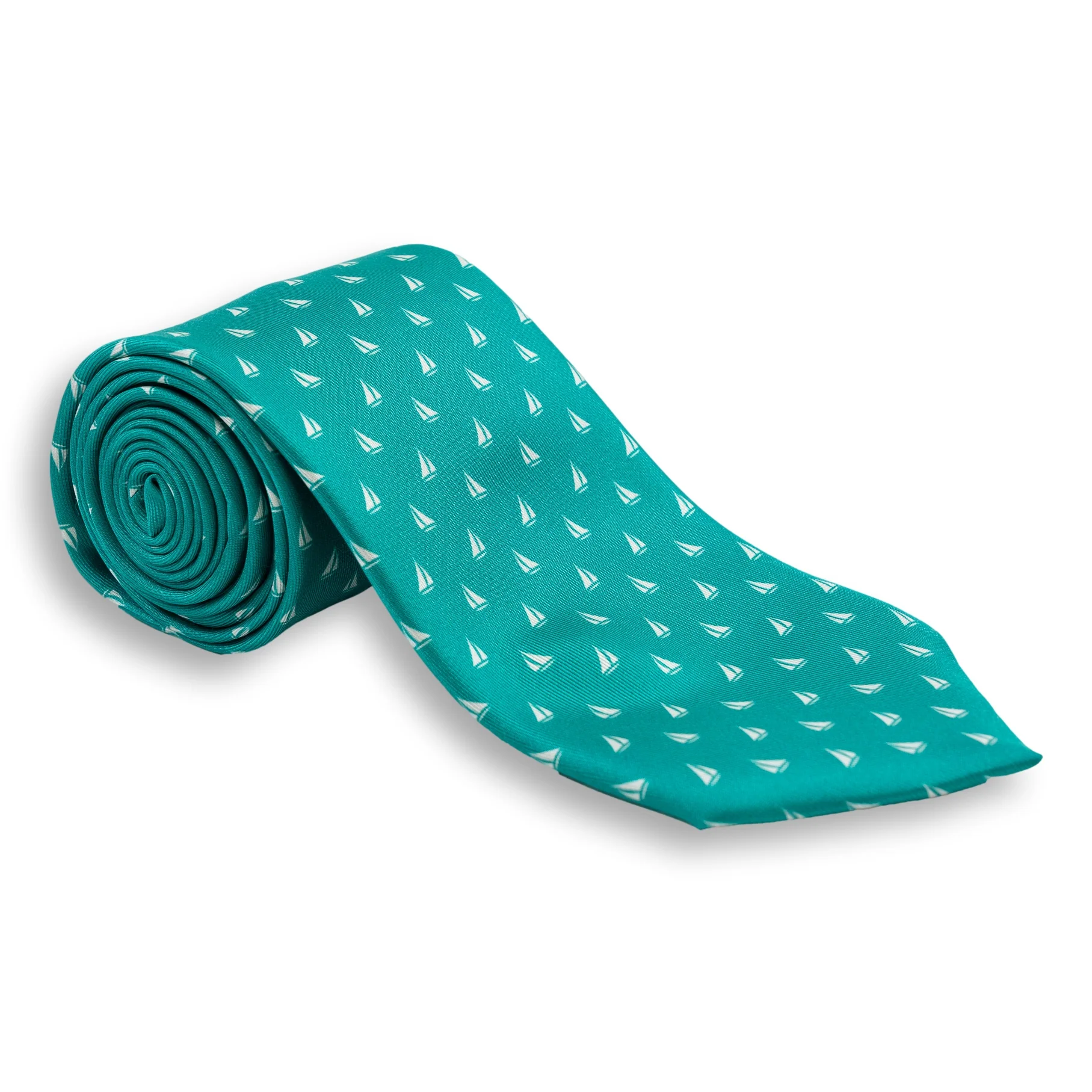 Sailboat Silk Tie - Image 4
