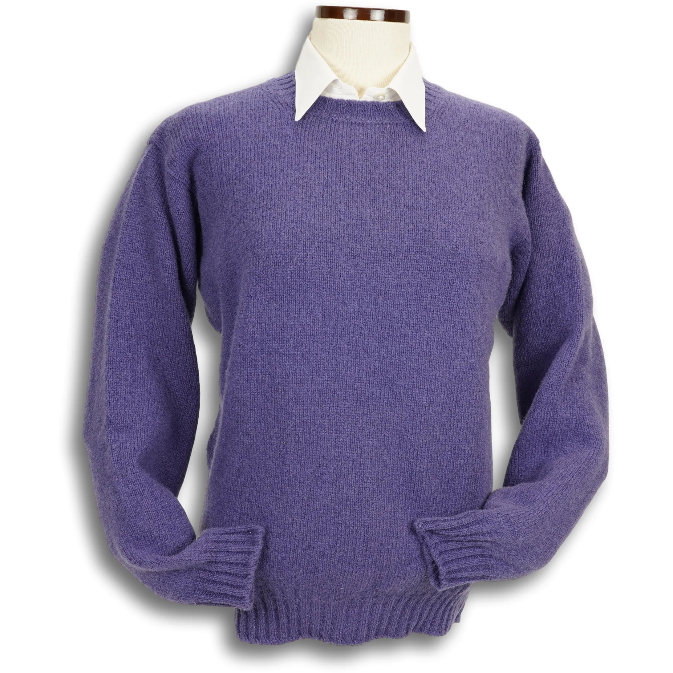 Ladies Shetland Crew Neck Sweater - Image 6