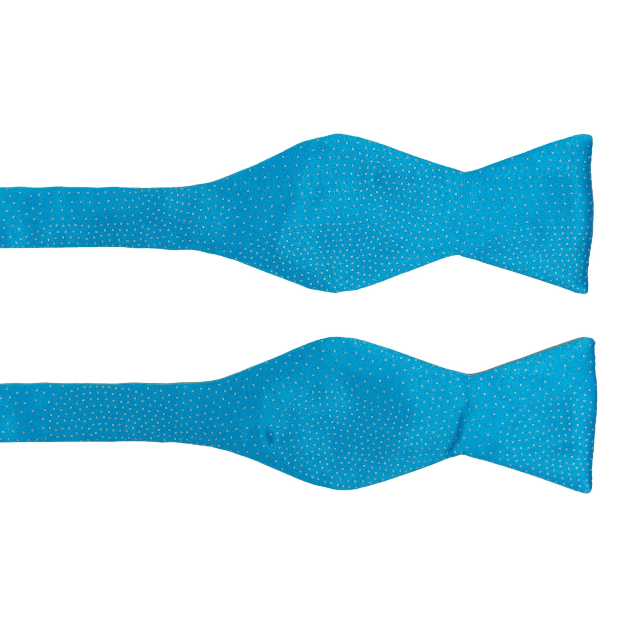 Small Dotted Silk Butterfly Bow Tie