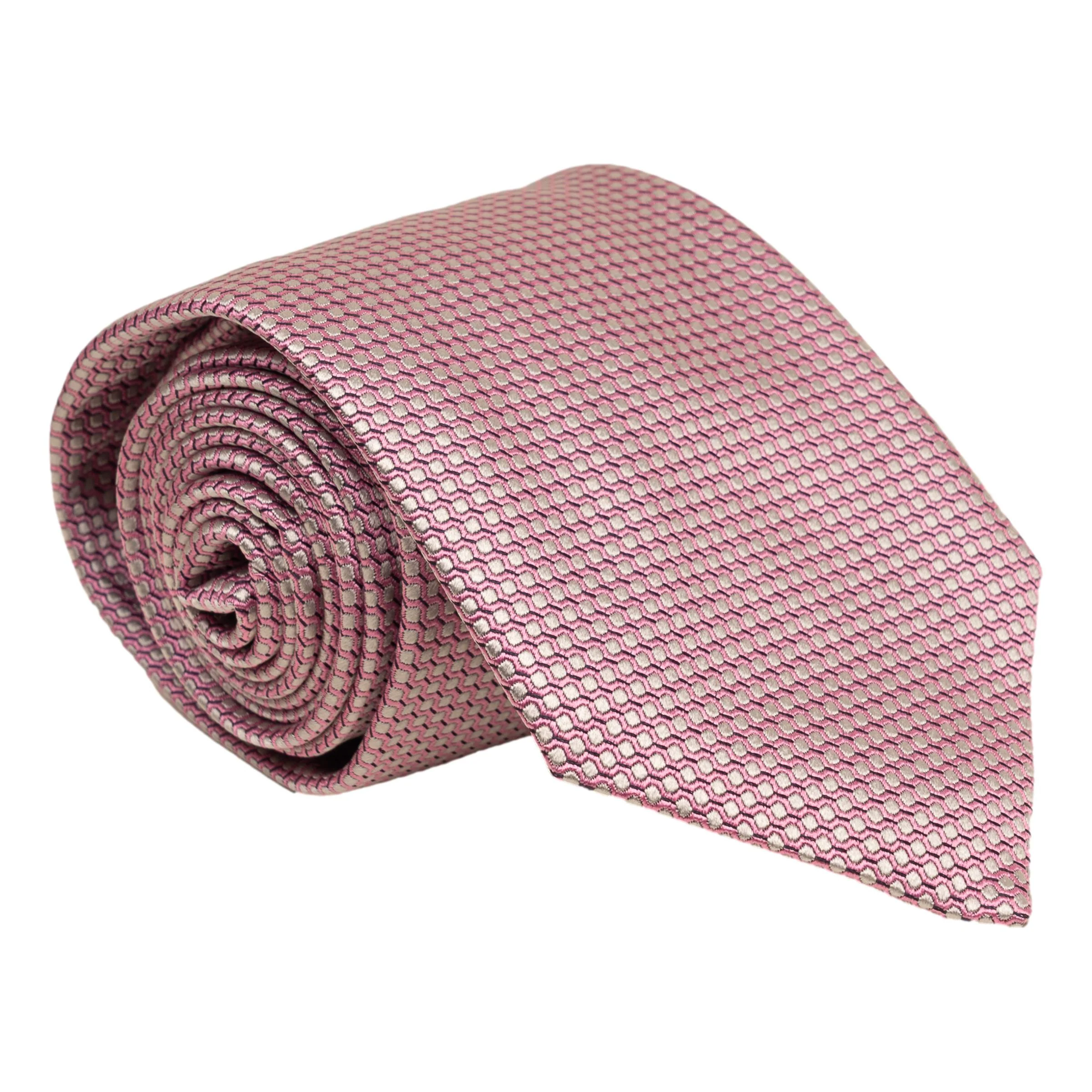 Formal Box Weave Silk Tie - Image 11
