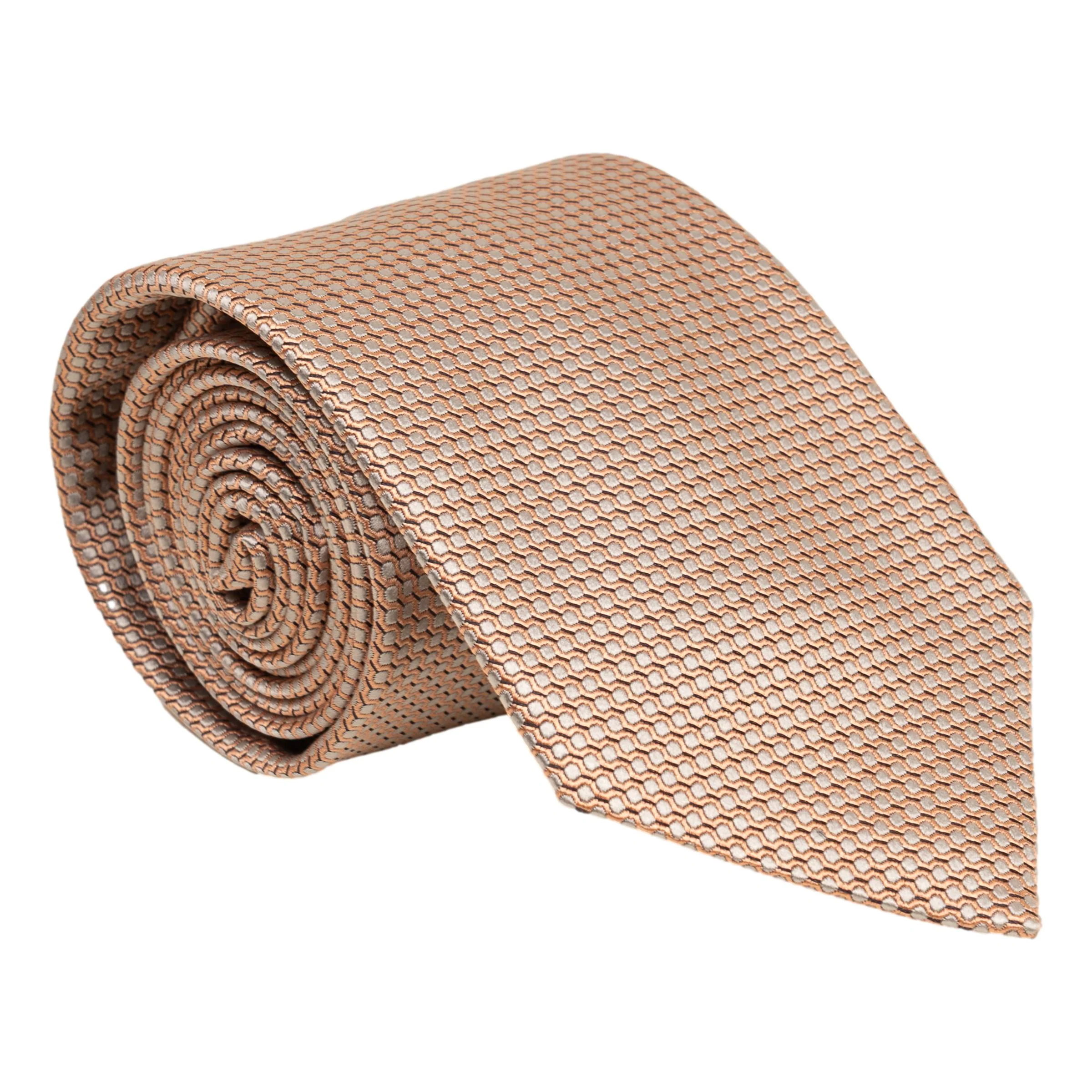 Formal Box Weave Silk Tie - Image 8