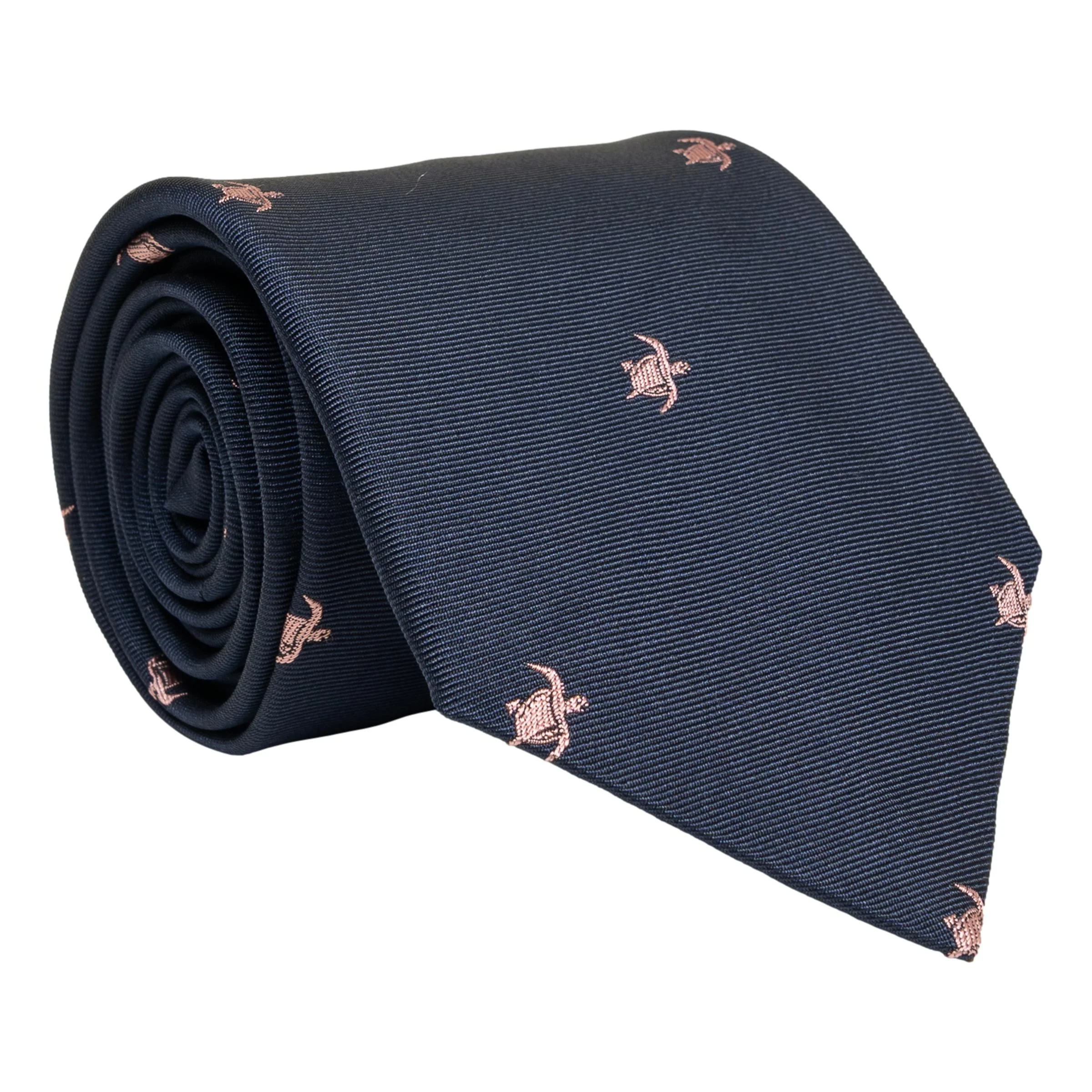 Small Turtles Silk Tie