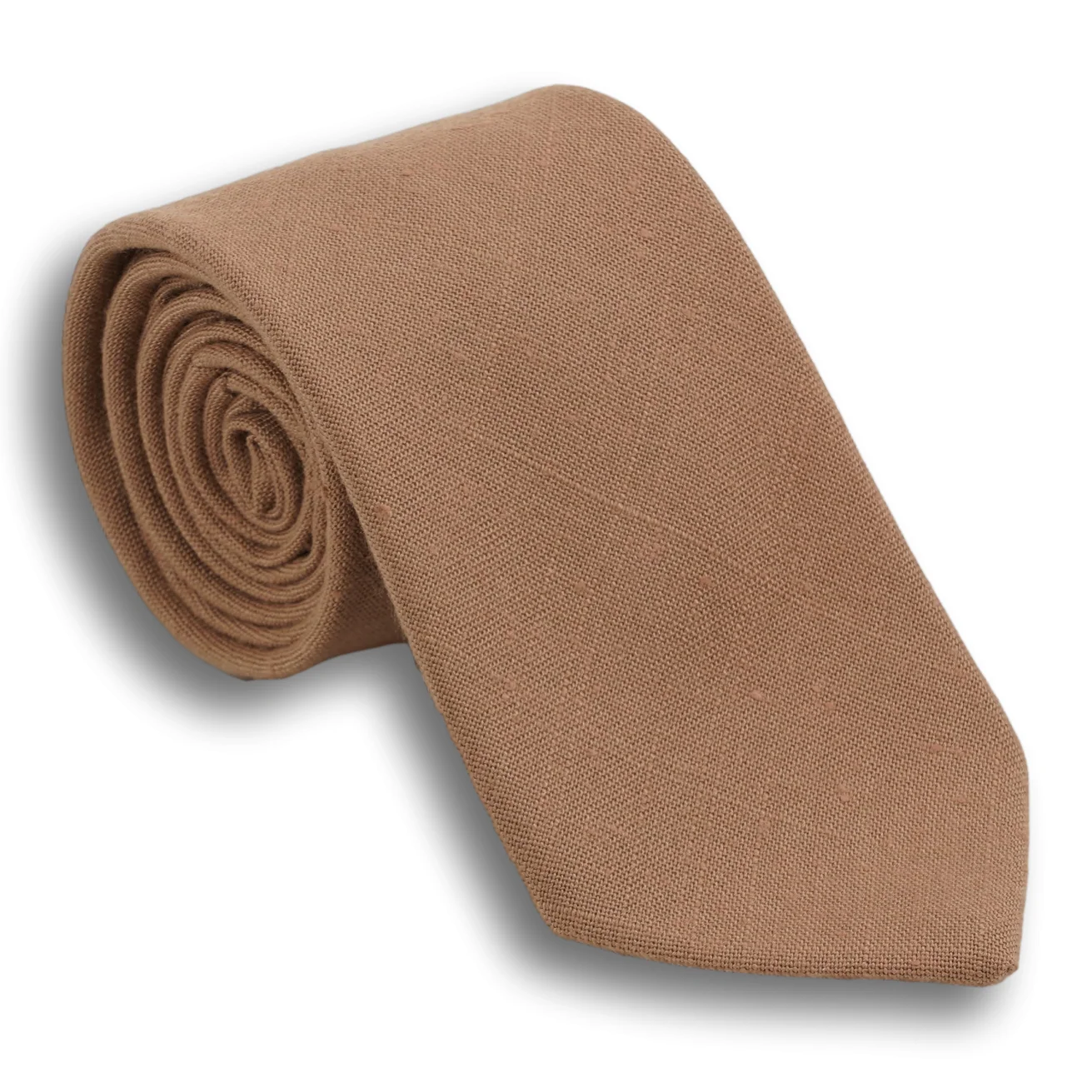 Solid Irish Linen Tie - Image 4