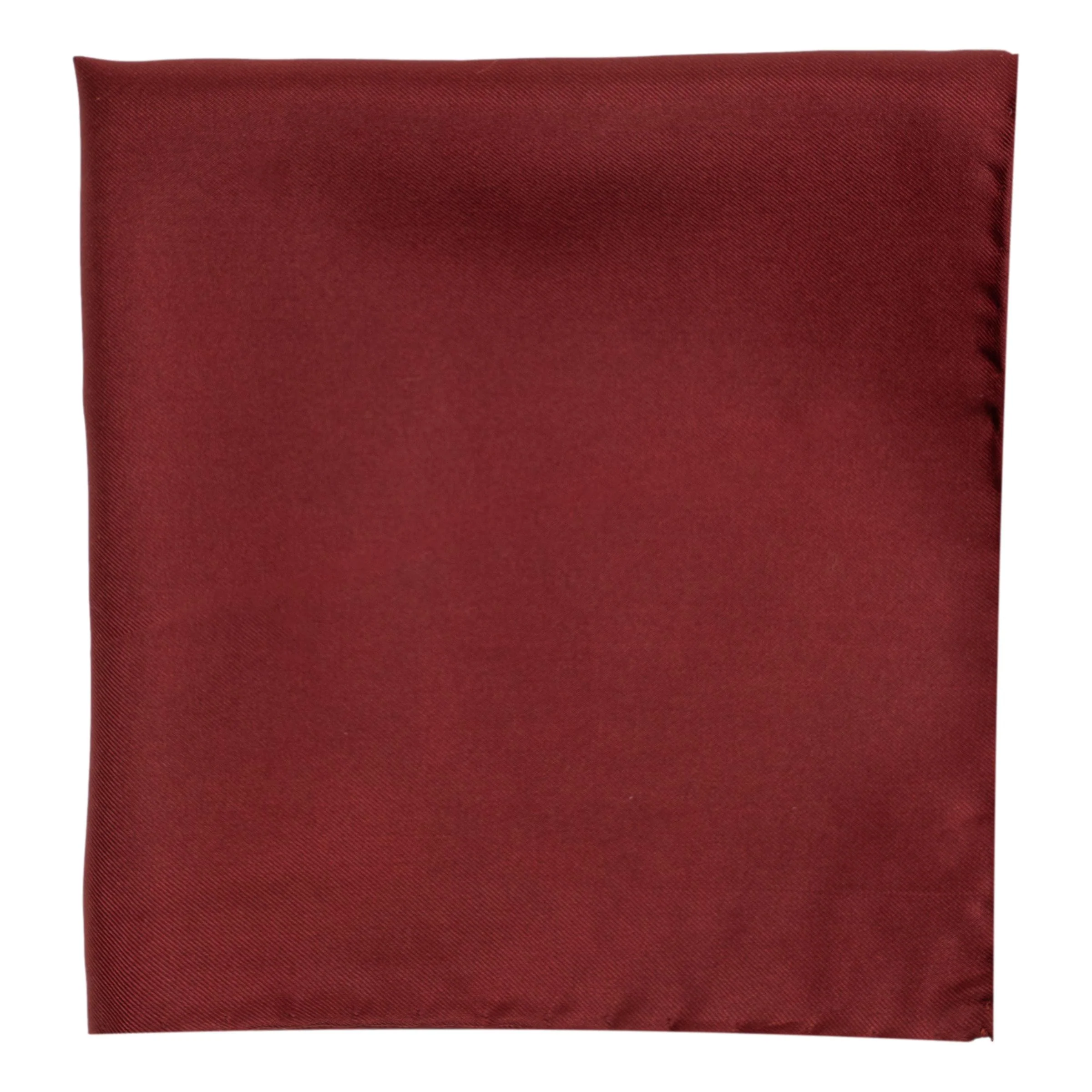 Solid Silk Pocket Square - Image 2