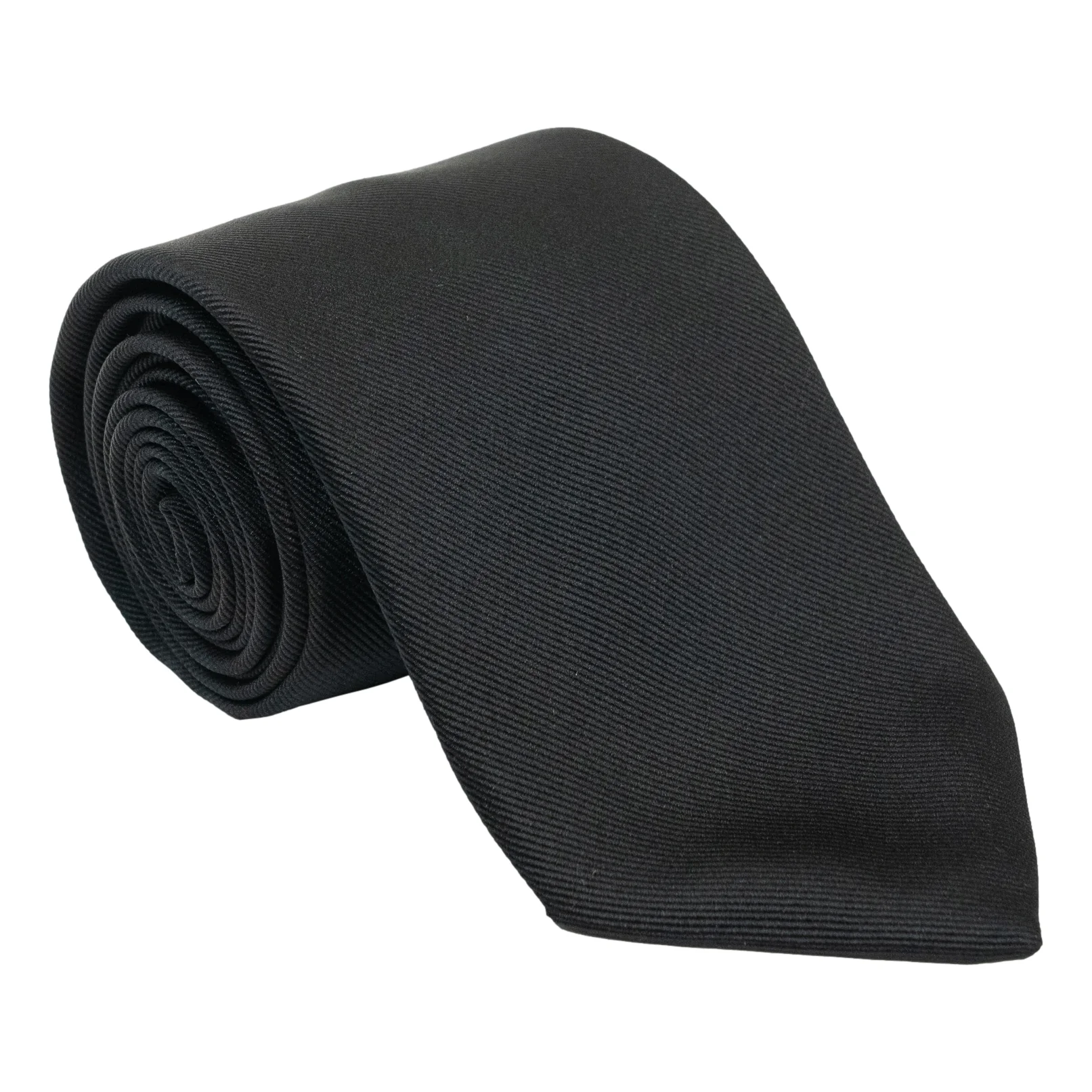 Solid Twill Silk Tie - Image 2