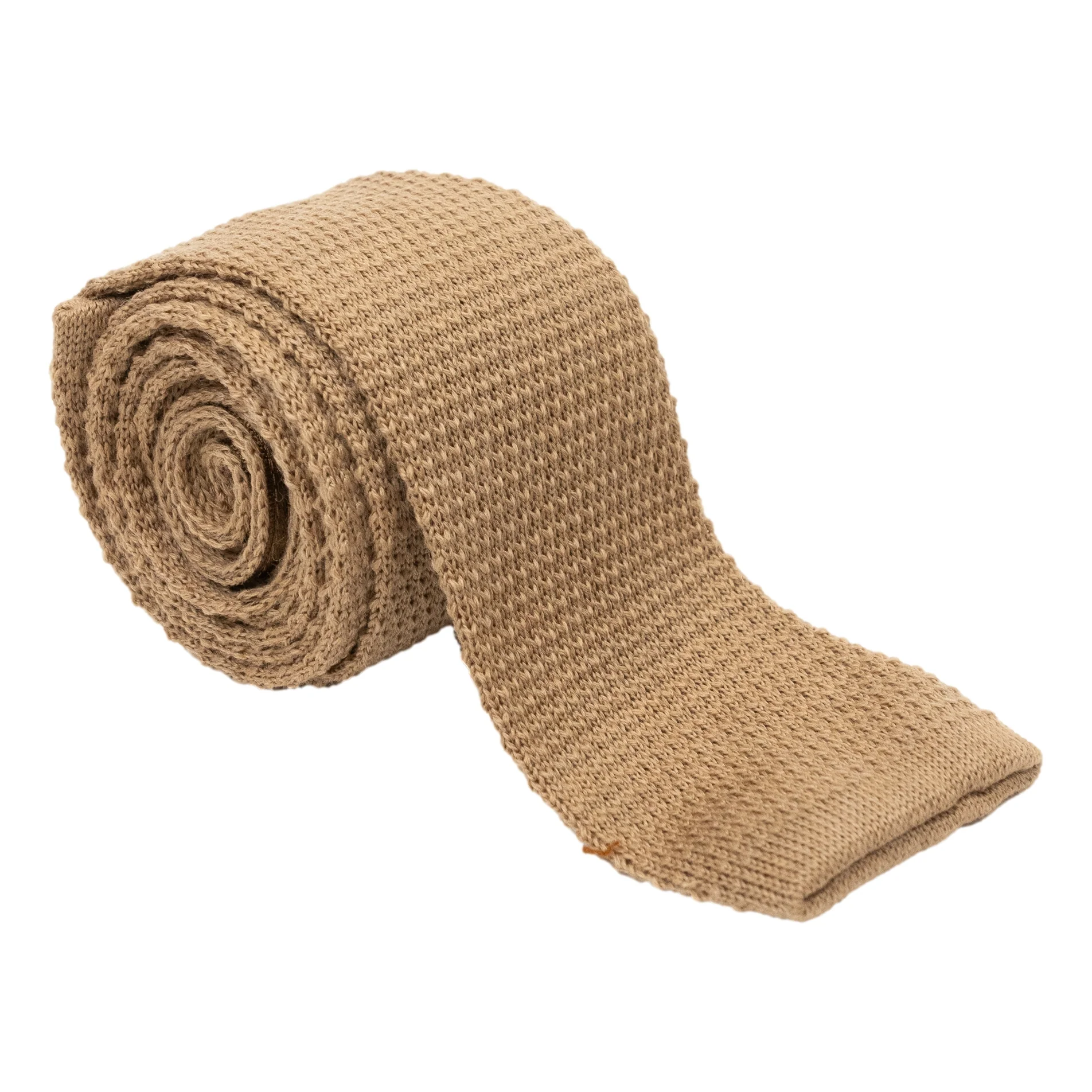 Solid Wool Knitted Tie - Image 2