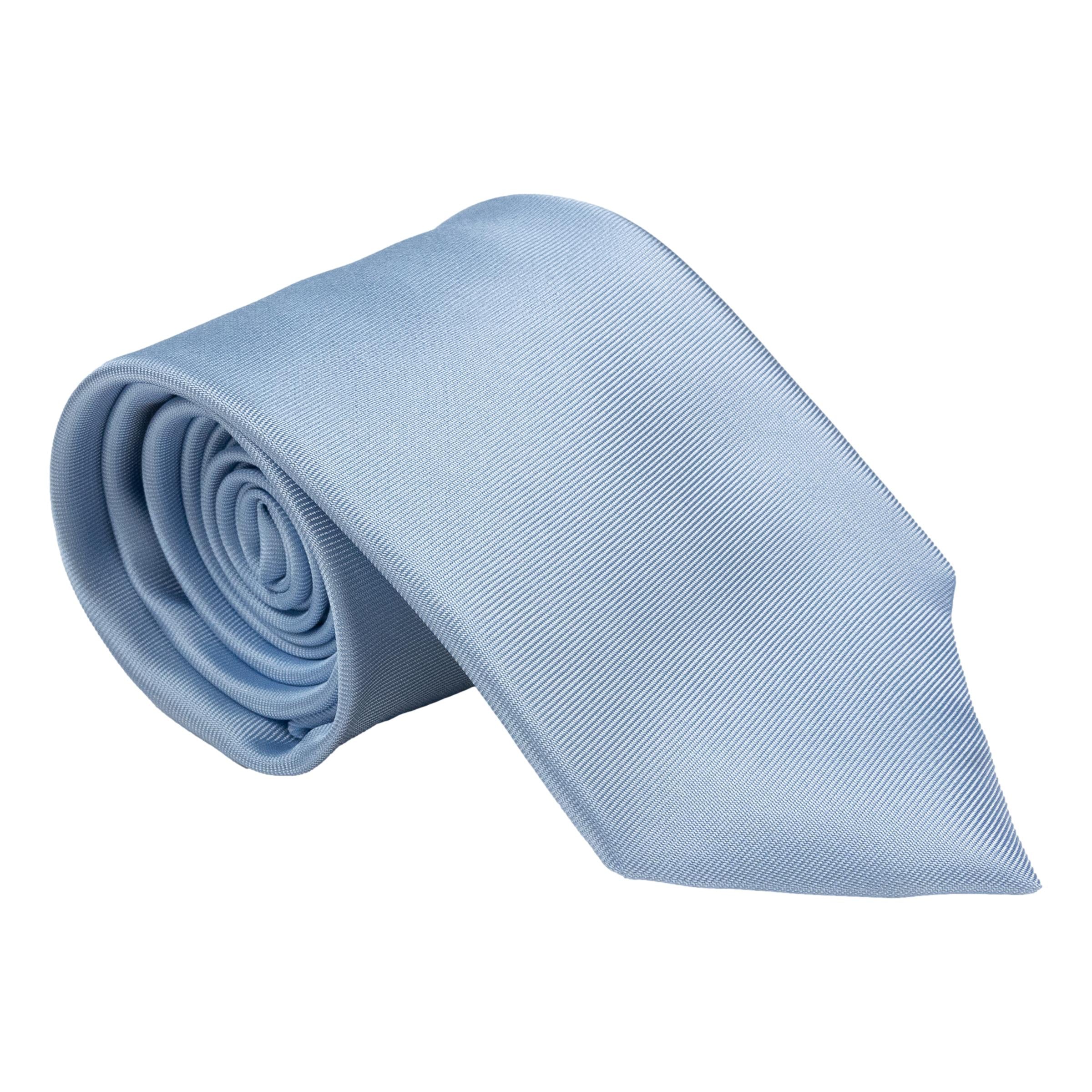 Solid Woven Silk Tie - Image 2