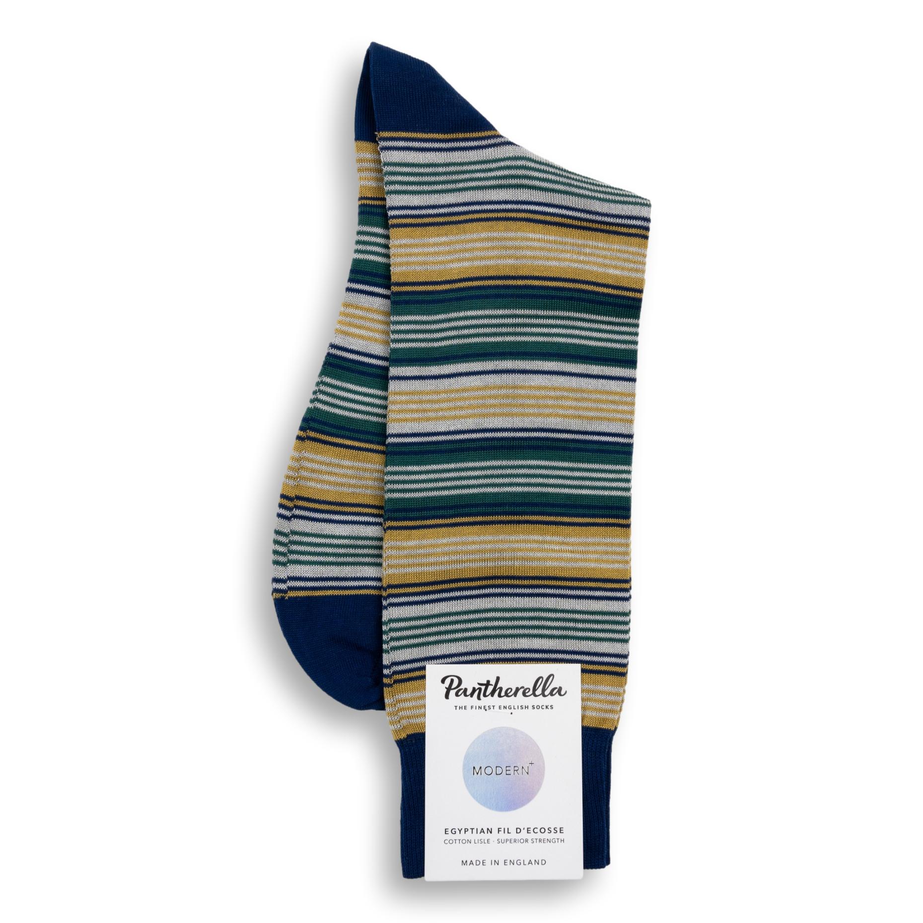 Stanage Stripe Mid-Calf Dress Socks - Image 2