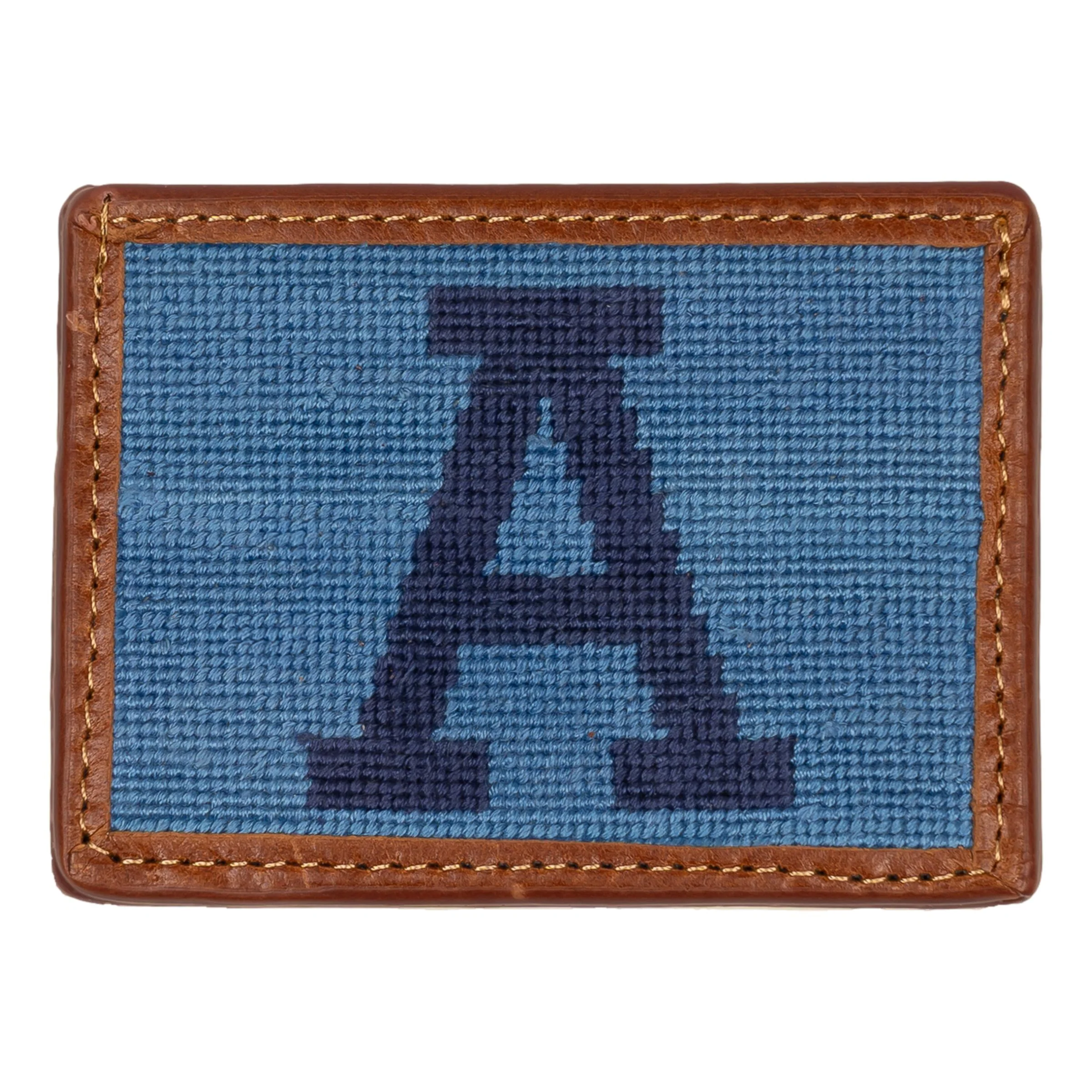 Phillips Academy Needlepoint Card Wallet