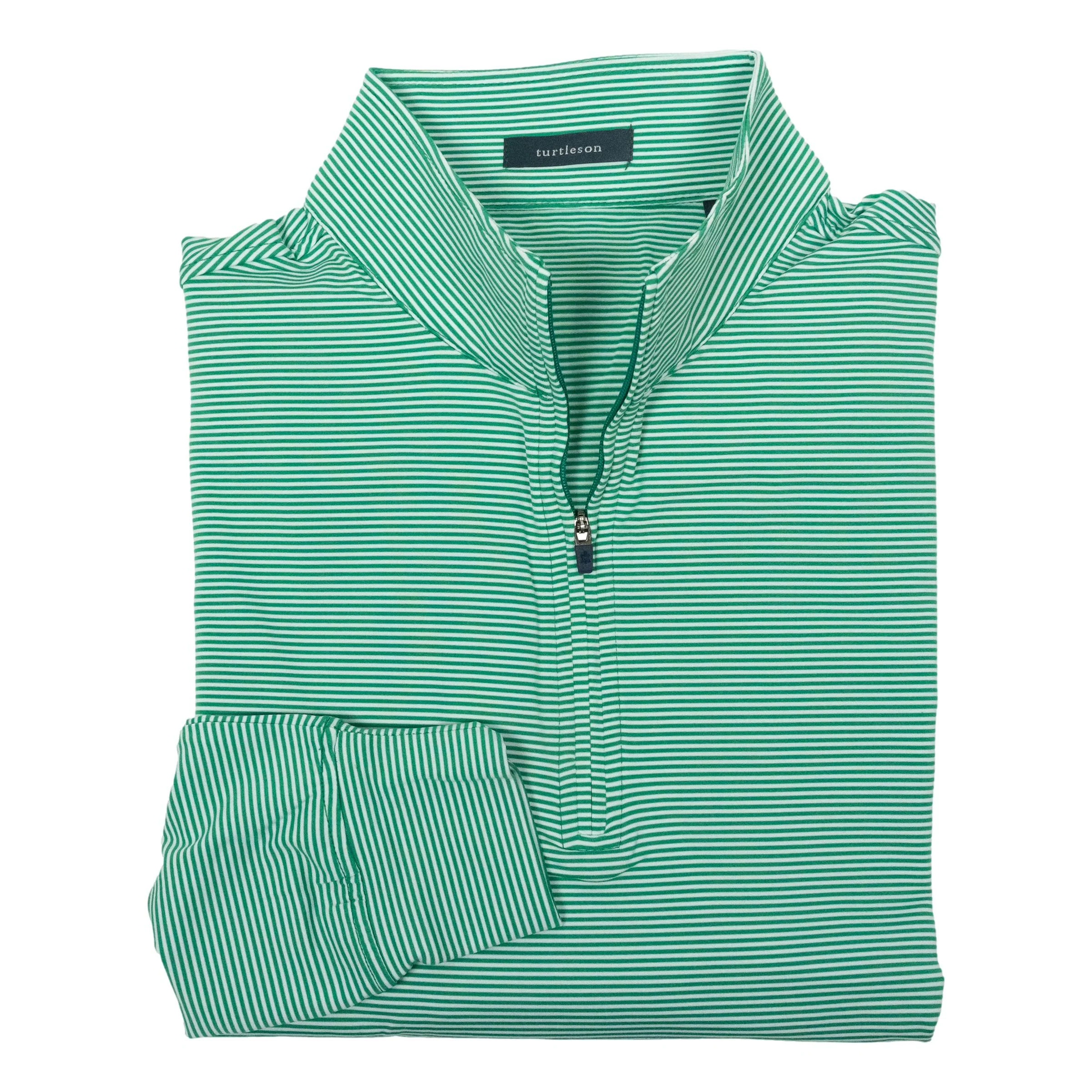Striped Quarter Zip Pullover - Image 3