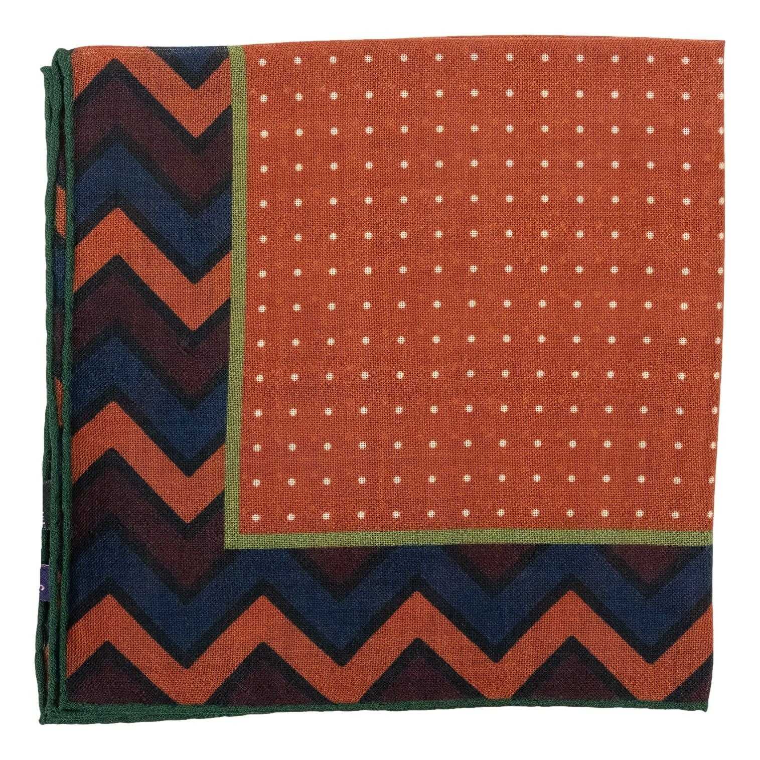 Sudbury Wool and Silk Pocket Square - Image 3
