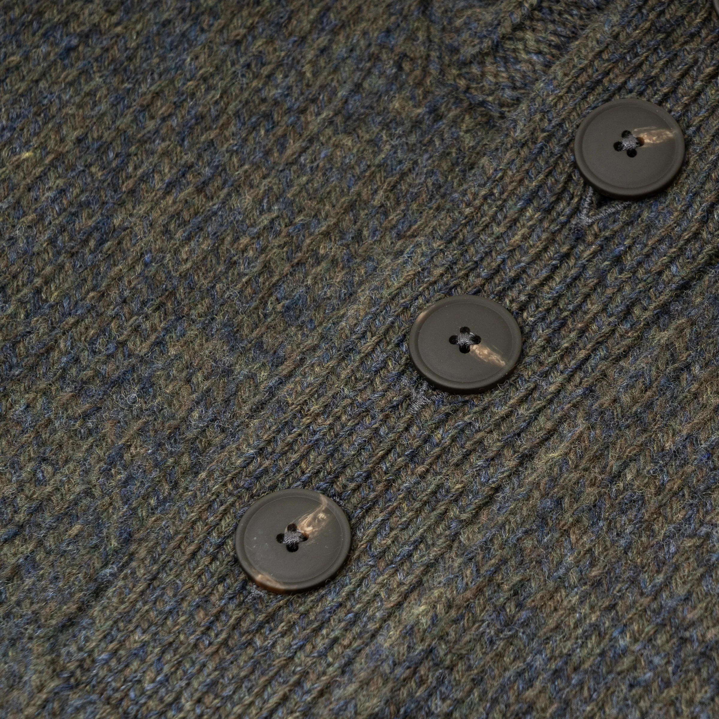 Button Mock Neck Geelong Wool Sweater - Image 5