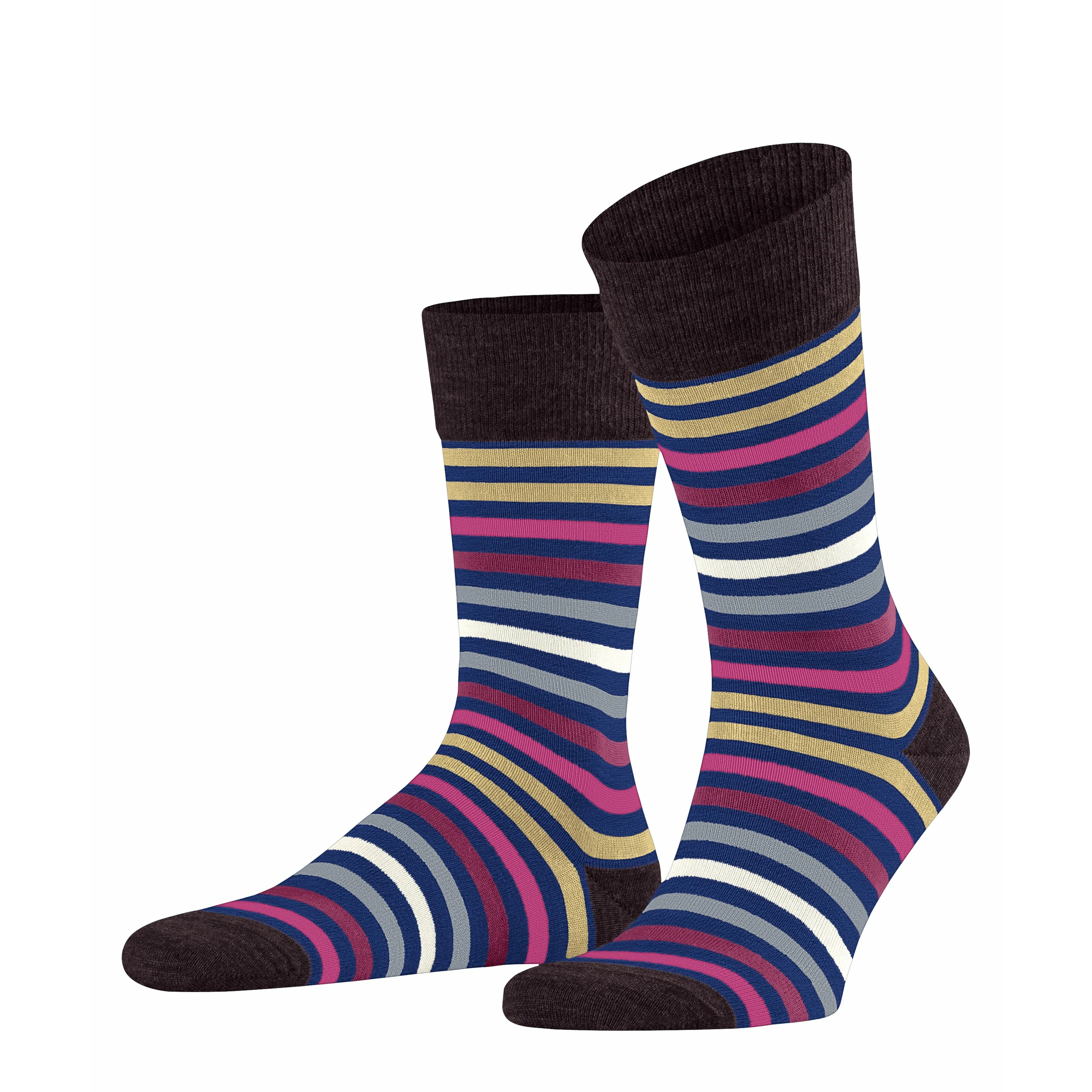 Tinted Stripe Mid-Calf Dress Sock - Image 3