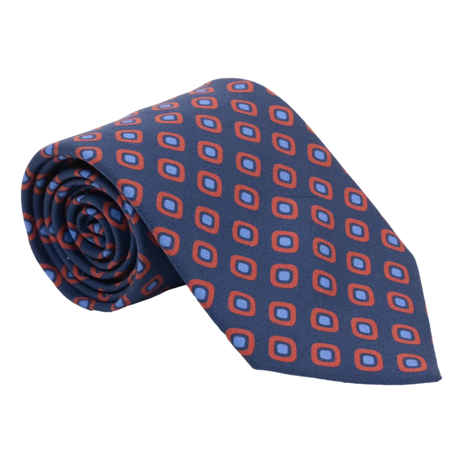 Trafalgar Motif Silk Tie - Image 2