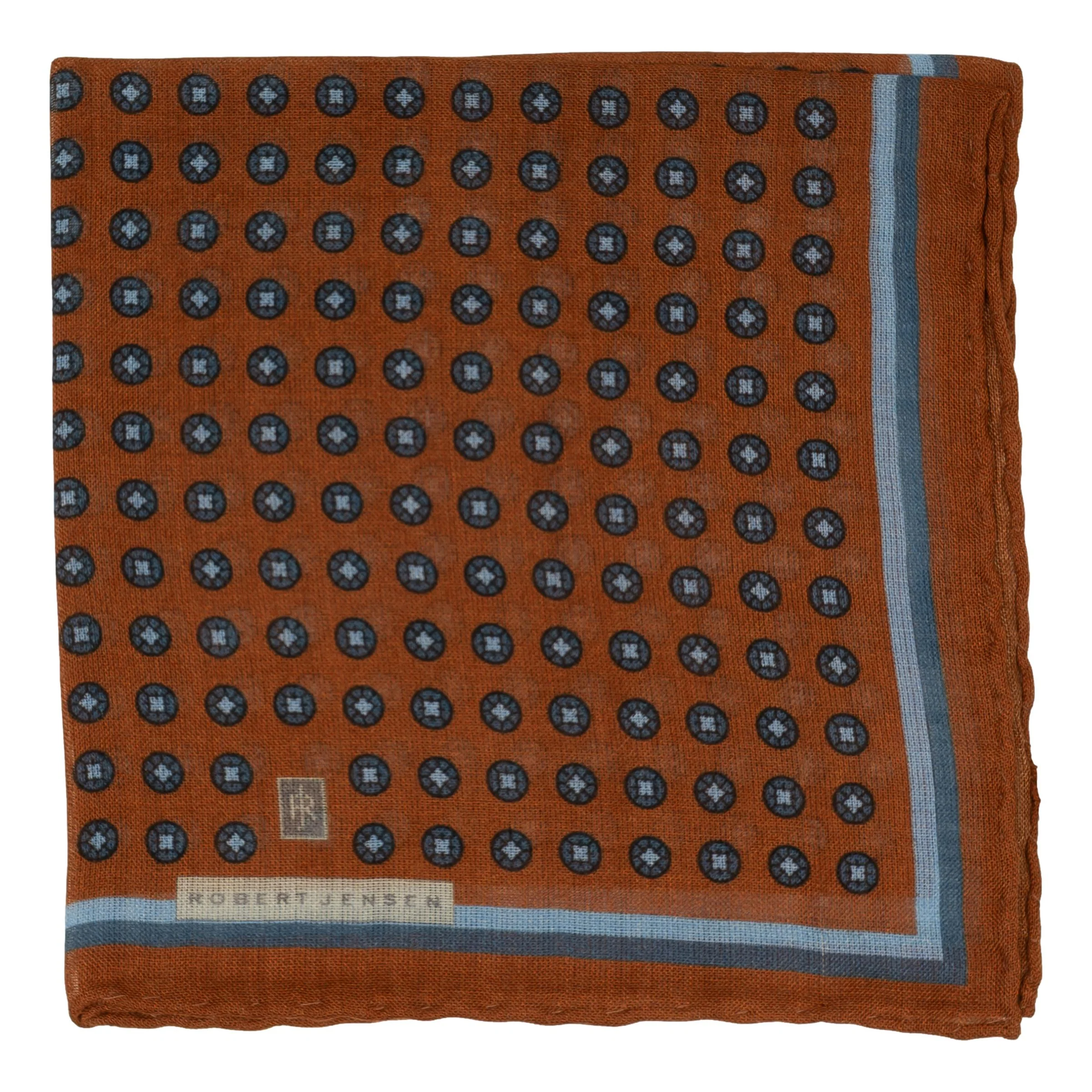 Turin Wool and Silk Pocket Square