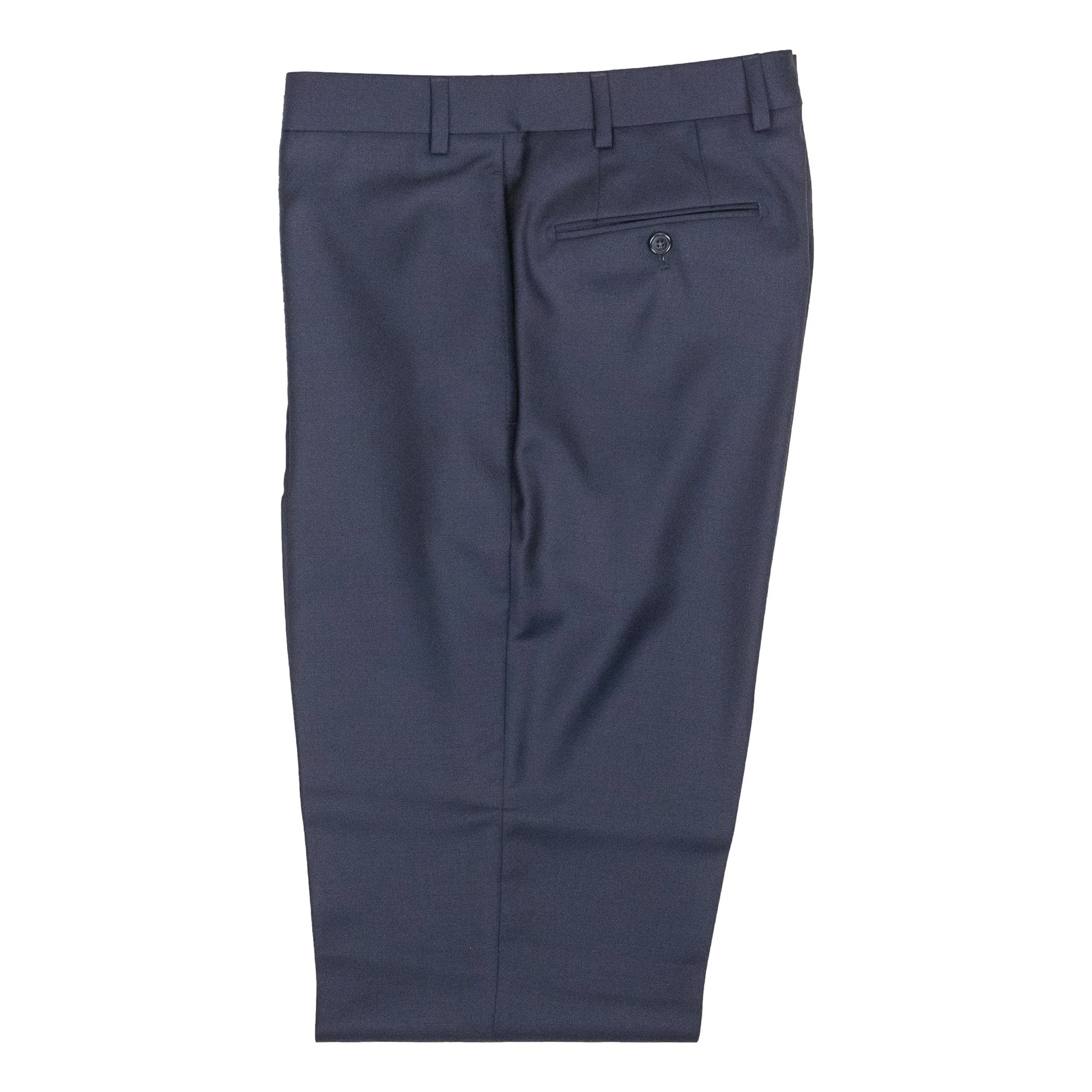 Two Button Side Vent Navy Suit - Image 2