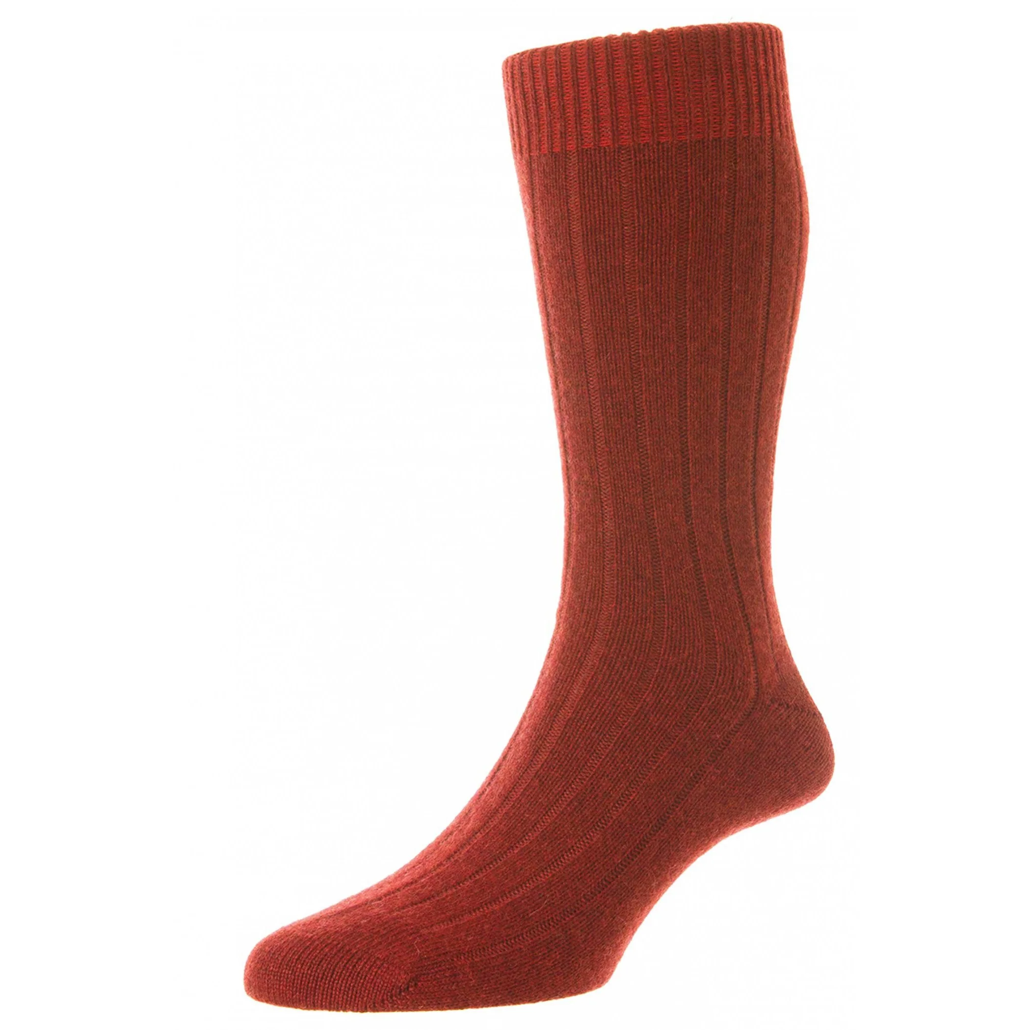 Waddington 5x1 Rib Cashmere Dress Socks - Image 12