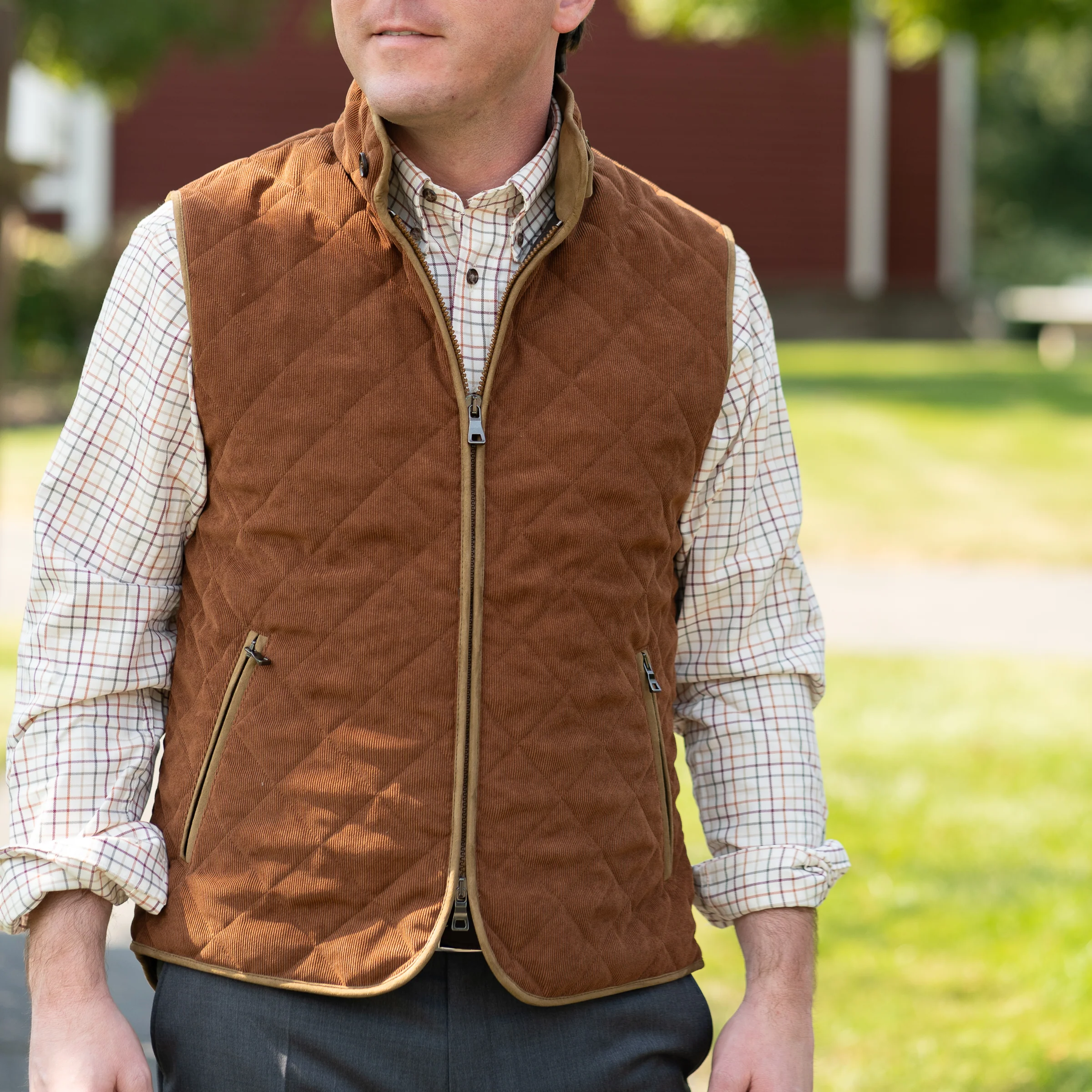 Whiskey Corduroy Waterville Vest - Image 2