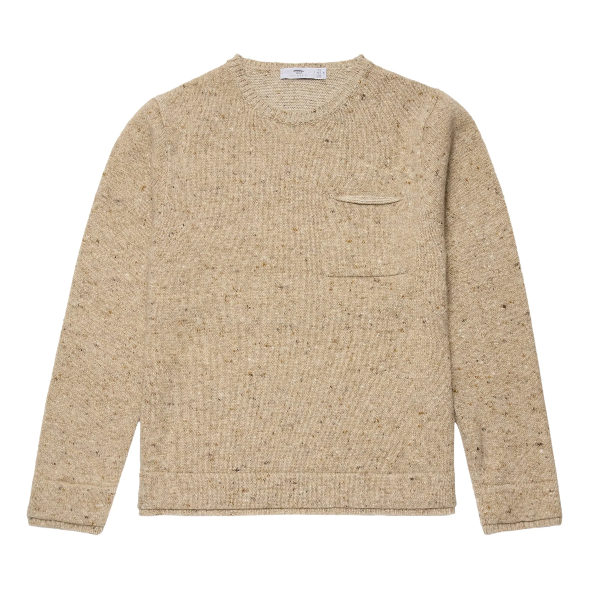 Wool and Cashmere Double Cuff Tunic - Image 2