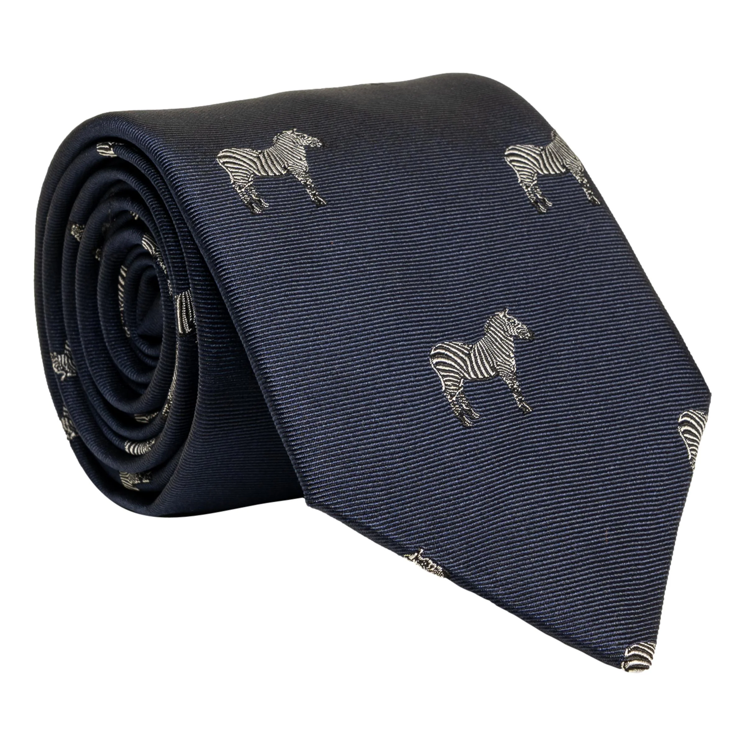 Zebra Silk Tie